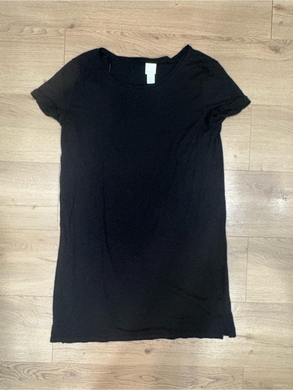 H&M Black Women’s Short Sleeve Tshirt dress